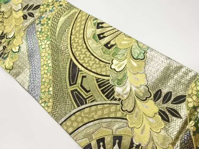 JAPANESE FUKURO OBI / WOVEN PLANTS